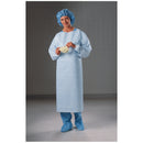 IMPERVIOUS GOWN, THUMBHOOKS, BLUE, OPEN BACK, XX-LARGE, 100/CS, SOLD AS CASE O&M 10000979