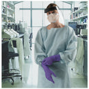 PROCEDURE GOWN, TESTED FOR USE WITH CHEMOTHERAPY DRUGS, KNIT CUFFS, CLOSED-BACK, POLY-COATED, TAPE CLOSURE, SIZE XXL, 23 X 14 1/2 , SOLD AS CASE O&M 1