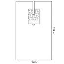 EENT SPLIT DRAPE, STERILE, 3" X 23" SPLIT, CONTROL™ FABRIC REINFORCEMENT, TUBE HOLDERS, 76" X 124", 18/CS, SOLD AS CASE O&M 10000979