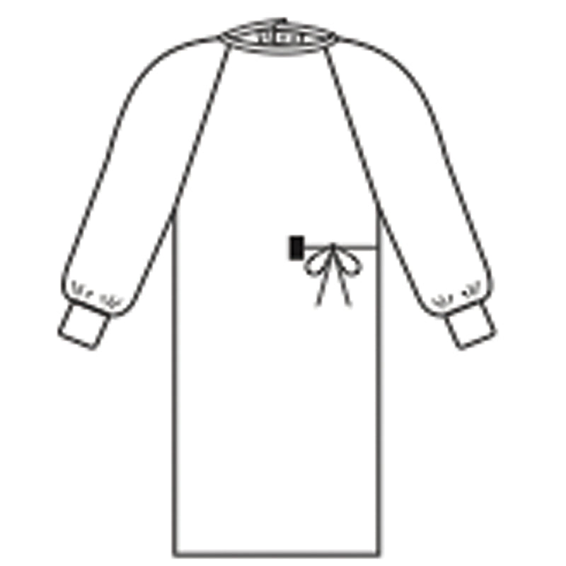 SURGICAL GOWN, EVOLUTION® 4 FABRIC, NON-REINFORCED, TOWEL, STERILE, X-LARGE, 34/CS, SOLD AS CASE O&M 10000979