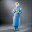SURGICAL GOWN, AAMI 3 LIQUID BARRIER STANDARD, NON-REINFORCED, SMALL, NON-STERILE, 48/CS, SOLD AS CASE O&M 10000979