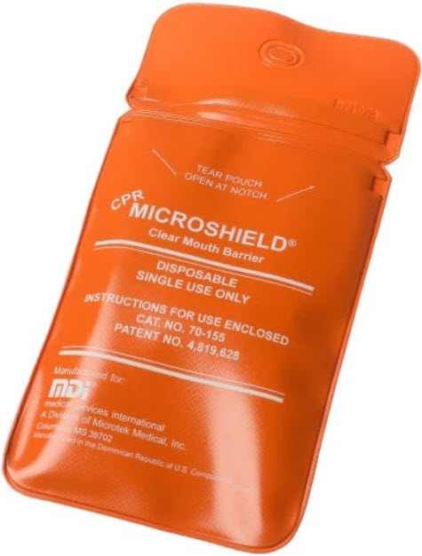 First Aid Only/Acme United Cpr Kit Microshield Cpr Tamper Prooforange Pouch -M571-P - BriteSources