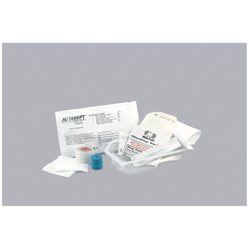 IV START KIT, INCLUDES: 1.5ML ANTISEPTIC CHLORAPREP FREPP APPLICATOR, 2.735" X 2.75" TEGADERM DRESSING, 2" X 2" 4-PLY NON-WOVEN GA, SOLD AS CASE MEDIC