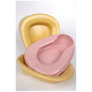 COMMODE STACKABLE BEDPAN, PEWTER, 50/CS, SOLD AS CASE MEDEGEN 10000958