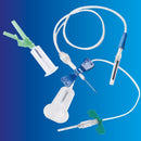 ERGO-SHIELD SAFETY BLOOD COLLECTION WINGED SETS, 21G X ¾’’, GREEN, PRE-ATTACHED HOLDER, 12" TUBE, 50/BX, SOLD AS BOX MEDIVENA 10001205 - BriteSources
