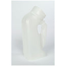 MALE URINAL, 1 QT CONTAINER WITH BLUE COVER, REUSABLE, 12/CS, SOLD AS CASE MEDEGEN 10000958