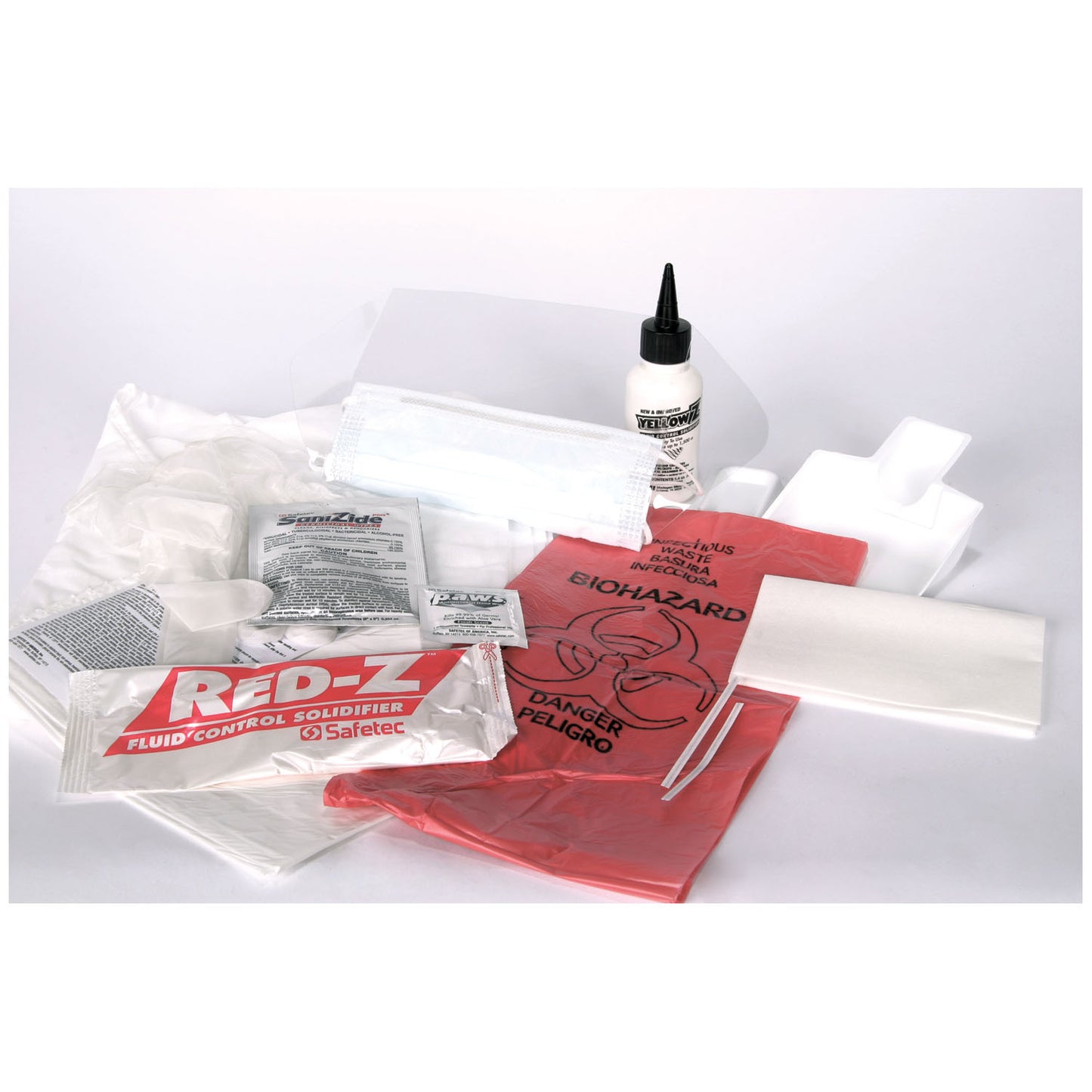 Medegen Solidifiers Kit Red Z Emergency Responsepolybag 6/Cs -2037