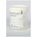 SPACE-SAVER CONTAINER, 90ML, O-RING CAP, ORANGE, STERILITY SEAL & LABEL, 3 OZ CAPACITY, 20/BX, 20 BX/CS, SOLD AS CASE MEDEGEN 10000958