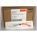 NEEDLE, SAFETY, HYPODERMIC, 25G X 5/8", 3ML LUER LOCK SYRINGE, HUB COLOR BLACK, 50/BX, 8 BX/CS, SOLD AS CASE ICU 10000485