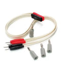 PIN BIFURCATED LEADWIRE, 72", IVORY, BLACK PLUG & PINS, SOLD AS EACH CANADIAN 10000703