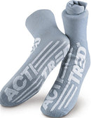 Medical Action Acti-Tred Slippers Slipper Socks Dbl Side Treadtoddler Aqua 48Pr/Cs -99942 - BriteSources