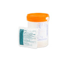 MIDSTREAM CATCH KIT, 120ML, QUICK TURN™ O-RING CAP, ORANGE, CASTILE TOWELETTE, 4 OZ CAPACITY, INDIVIDUALLY BAGGED, 100/CS, SOLD AS CASE MEDEGEN 100009