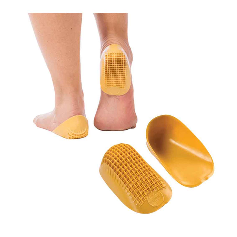 HEAVY DUTY HEEL CUPS, LARGE, WOMEN'S 12+, MEN'S 10+, SOLD AS EACH MEDI-DYNE 10000810