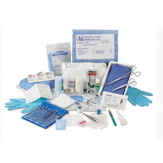 Medical Action Central Line Dressing Change Kits Kit Central Line W/Tegaderm3Ml Chg 20/Cs -262837