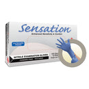 EXAM GLOVES, PF NITRILE, TEXTURED FINGERS, BLUE, X-SMALL, 100/BX, 10 BX/CS, SOLD AS CASE ANSELL 202