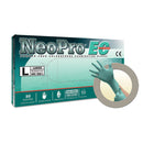 EXAM GLOVES, PF CHLOROPRENE, LATEX-FREE, EXTENDED CUFF & TEXTURED FINGERS, GREEN, XX-LARGE, 50/BX; 10 BX/CS, SOLD AS CASE ANSELL 202