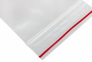 MINIGRIP® RED LINE™ ZIP CLOSURE BAGS, 2 MIL, CLEAR, LDPE FILM, FLAT PACK, 6 X 10, 100/PK, 10 PK/CS, SOLD AS CASE MEDEGEN 10000958 - BriteSources