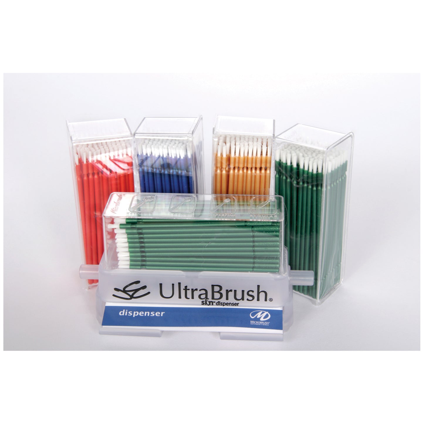 Microbrush Ultrabrush Applicators Ultrabrush Appl 1.0 Disp Kitfine Blu 1Disp/100/Pk 24Pk/Cs -U1D