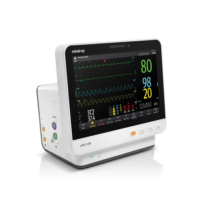 MINDRAY EPM 10M/EPM 12M MONITOR MONITOR EPM 12M W/WIRELES 3/5ECG ARRHYTHMIA ANLAYSIS (DROP)