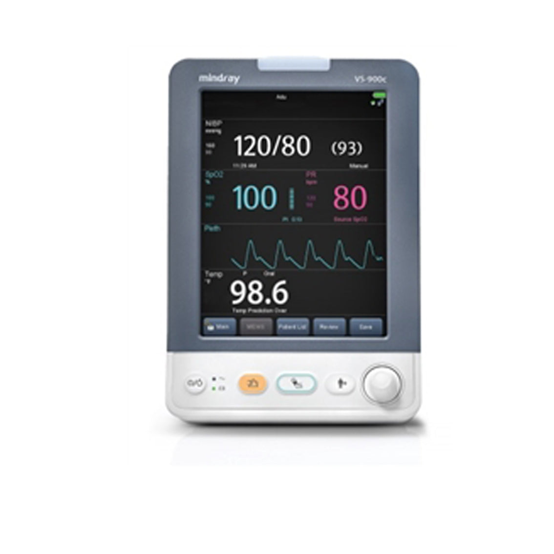 MINDRAY VS-900C VITAL SIGNS MONITOR MONITOR VS-900C MASIMO SP02BLD PRESSURE+PULSE RATE (DROP)