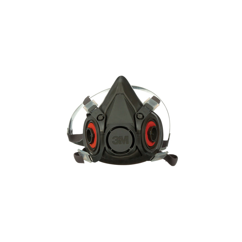 HALF FACEPIECE RESPIRATOR ASSEMBLY 6291/07002, MEDIUM, WITH 3M™ PARTICULATE FILTERS 2091/07000, P100, 24/CS, SOLD AS CASE 3M 10001370