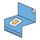 CESAREAN-SECTION WITH INCISE POUCH, 35" X 30", 10/BX, 4 BX/CS, SOLD AS CASE SOLVENTUM 1