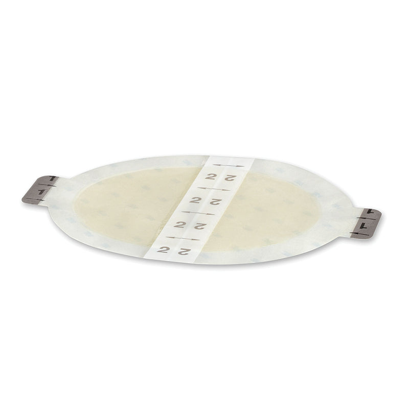 HYDROCOLLOID DRESSING, 4" X 4¾" DRESSING, 5" X 6" OVERALL, OVAL, 10/BX, 6 BX/CS, SOLD AS CASE SOLVENTUM 1