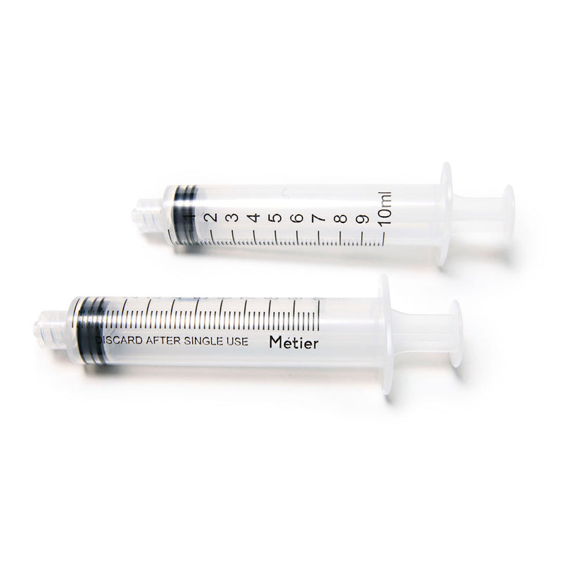 HYPODERMIC STANDARD SYRINGE, DISPOSABLE, 1ML 100/BX, 20 BX/CS, SOLD AS CASE METIER 10001388