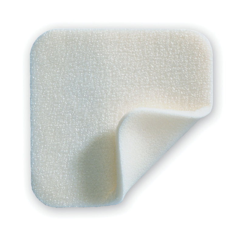 SELF-ADHERENT ABSORBENT FOAM DRESSING, 4" X 4", 5/BX, 14 BX/CS, SOLD AS CASE MOLNLYCKE 10000261
