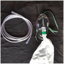 OXYGEN MASK, TOTAL NON-REBREATHER W/BAG, ADULT, STANDARD, 7' STAR TUBING, 50/CS, SOLD AS CASE MED-TECH 10001044
