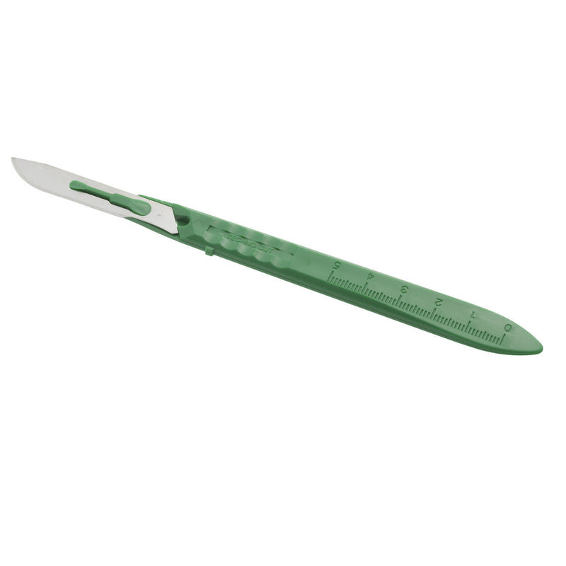 MYCO TECHNOCUT DISPOSABLE SCALPELS SCALPEL DISP PLASTIC HANDLE ST22 10/BX