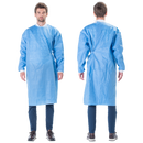 Blickman Chemotherapy Gown Gown Chemo St Poly Coated Smssz Lg Blu 50/Bx (Call) (Drop)