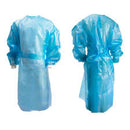 Blickman Chemotherapy Gown Gown Chemo St Poly Coated Smssz Xxl Blu 50/Bx (Call)(Drop)