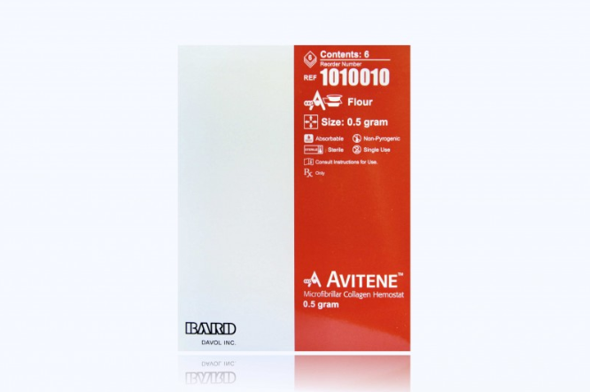 Bard Medical Avitene Hemostat Hemostat Microfibrillarcollagen .5H 6/Cs
