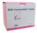 Bd Regular Bevel Needles Needle Bulk 18Gx1 1/2 Bulk5000/Cs