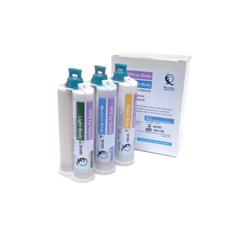 LIGHT BODY UNFLAVORED FAST SET, 4 50ML CARTRIDGES/KIT, 10 KT/CS, SOLD AS CASE QUALA 10000640