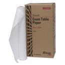 EXAM TABLE PAPER, 21" X 125 FT, WHITE, CREPE, 12/CS, SOLD AS CASE PRO 10000510