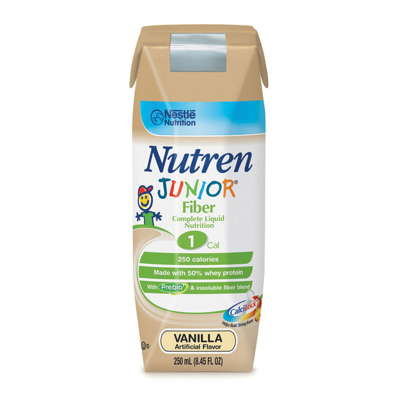 NUTREN JUNIOR®, FIBER UNFLAVORED ULTRAPAK® SPIKERIGHT™, 250 ML TETRA PRISMA, VANILLA, 24/CS (PRODUCTS CAN, SOLD AS CASE NESTLE 10000272