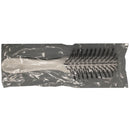 ADULT HAIRBRUSH, 7 ROWS OF NYLON BRISTLES, INDIVIDUALLY POLYBAGGED, 24/BX, 12 BX/CS, SOLD AS CASE NEW 10000285