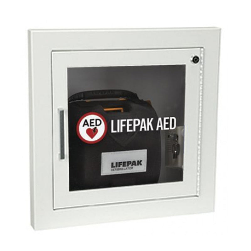 WALL CABINET, FULLY-RECESSED FOR AED, 1.5" TRIM, SOLD AS EACH STRYKER 10001110