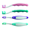 Jm Murray Oraline Premium Toothbrush Toothbrush Prem-36 Tongue Clnrasst Colors 144/Cs -16990 - BriteSources
