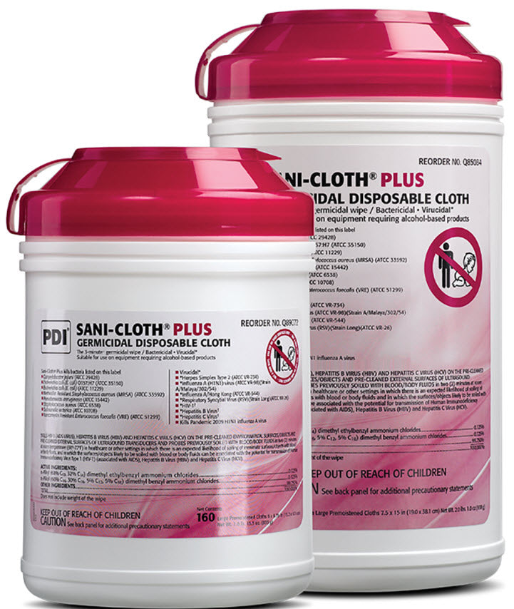 Dynarex Sani-Cloth Products Sani-Cloth Plus, X-Large, 65/Bx, 6 Bx/Cs -P-Q85084