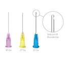 OPTIPROBE NEEDLE TIPS WITH DOUBLE SIDEPORT IRRIGATOR TIPS, 27 GA.,27 MM TIP LENGTH, TEAL, 50/PK, SOLD AS PACK PACDENT 10001197