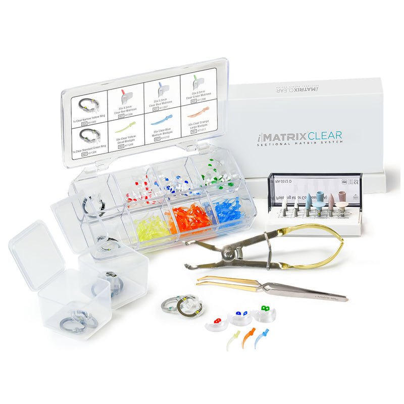 CLEAR REFILL COMPOSITE POLISHING KIT: 12 POLISHERS, SOLD AS EACH PACDENT 10001197