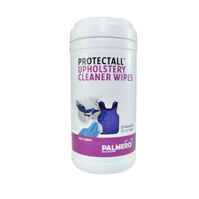 PROTECTALL™ UPHOLSTERY CLEANER WIPES, 10” X 12”, 50 CT/CANISTER, 12 CAN/CS, SOLD AS CASE PALMERO 10001214