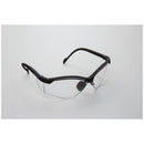 SAFETY GLASSES, PLATINUM FRAME/CLEAR LENS. UNIVERSAL SIZE, 12/CS, SOLD AS CASE PALMERO 10001214