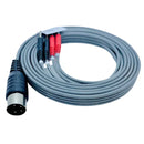 LEADWIRE, SINGLE CHANNEL, DUAL PINS, 72" LEADS, IVORY, RED PLUG & PINS, SOLD AS EACH CANADIAN 10000703