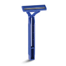 TWIN BLADE PLUS RAZOR, LONG HANDLE & LUBRICATING STRIP, 10/BG, 10 BG/CS, SOLD AS CASE ACCUTEC 10001017