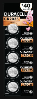 Duracell Medical Electronic Battery Un3090 Battery Coin Lithium2025 5/Pk 4Pk/Bx 10Bx/Cs -PC2025 - BriteSources