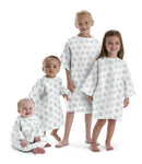 PEDIATRIC IV GOWN, SIZE 1-2, WHITE, KOALAS IN SPACE 12/DZ, SOLD AS DOZEN ENCOMPASS 10000647